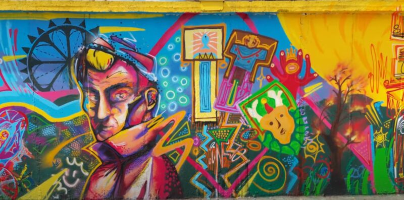 Niezwykły mural w MEC Koszalin. Oto efekt współpracy artystów graffiti z koszalińskim "Plastykiem".